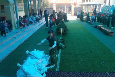 [MN B TÂN THANH] TRƯỜNG MẦM NON B TÂN THANH TỔ CHỨC HOẠT ĐỘNG TRẢI NGHIỆM ” CHÚNG TÔI LÀ CHIẾN SĨ” NGÀY 22/12